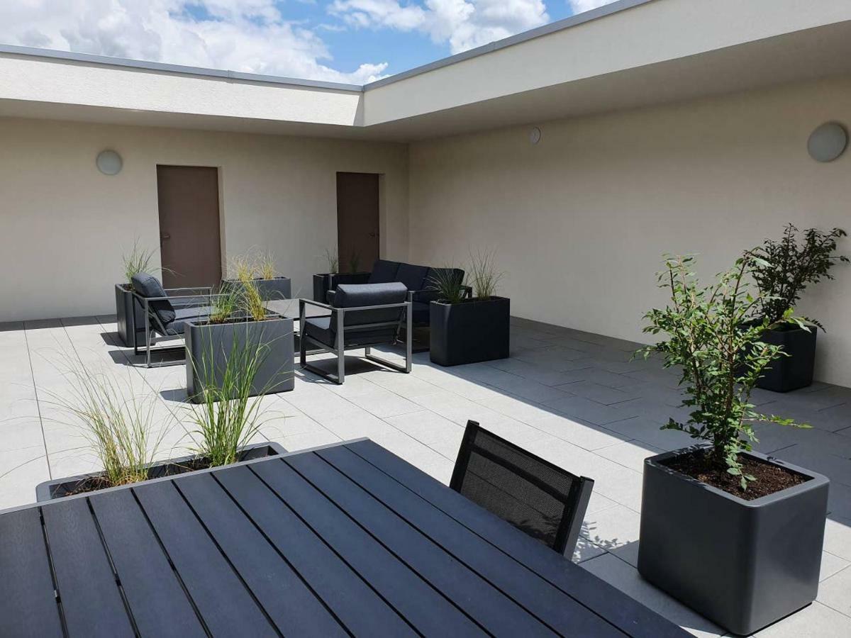 Atrium Apartments Schaffhausen Luaran gambar